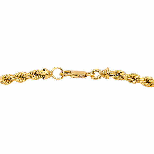 Collier Collier maille corde en or jaune 58 Facettes 5251515CN