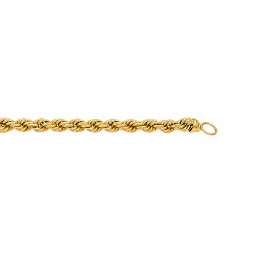 Collier Collier maille corde en or jaune 58 Facettes 5251515CN