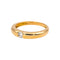 Bague 53 Bague solitaire en or jaune et diamant 58 Facettes 5251549CN
