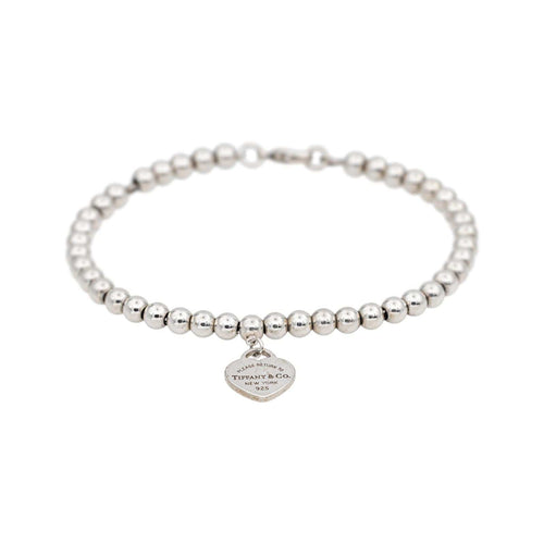 Bracelet Tiffany & Co Return to Tiffany - Bracelet en argent 58 Facettes 5690111CN