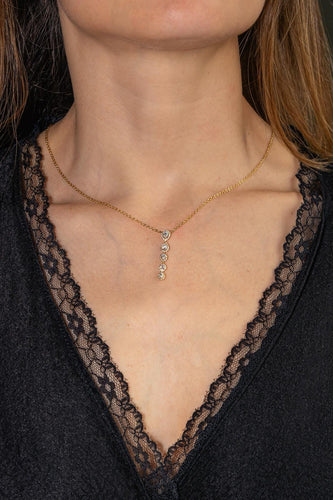 Collier Collier en or jaune et diamants 58 Facettes 5700906RV