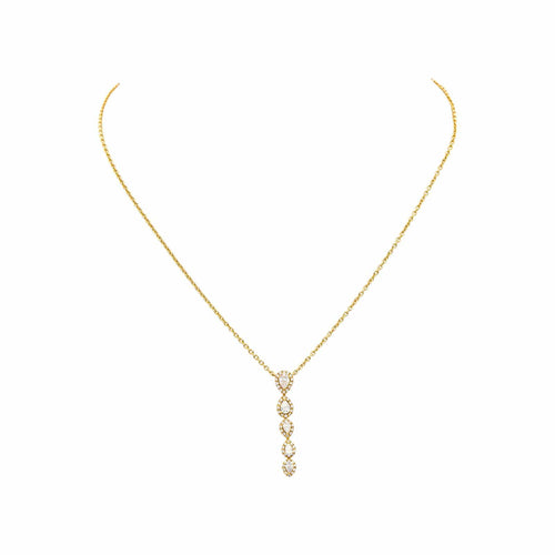 Collier Collier en or jaune et diamants 58 Facettes 5700906RV