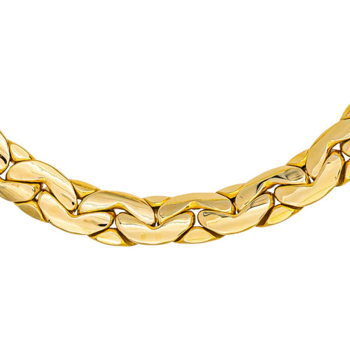Bracelet Bracelet maille haricot en or jaune 58 Facettes 4870182CN