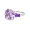 Bague 56 Mauboussin Libre et Sensuelle - Bague en or blanc et améthystes 58 Facettes 5214192CN