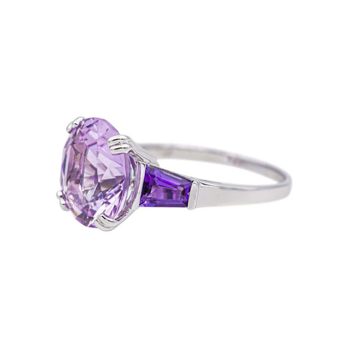 Bague 56 Mauboussin Libre et Sensuelle - Bague en or blanc et améthystes 58 Facettes 5214192CN