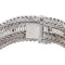 Bracelet Bracelet manchette en or blanc et diamants 58 Facettes 5237102CN