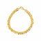 Bracelet Bracelet maille haricot en or jaune 58 Facettes 5763459CN