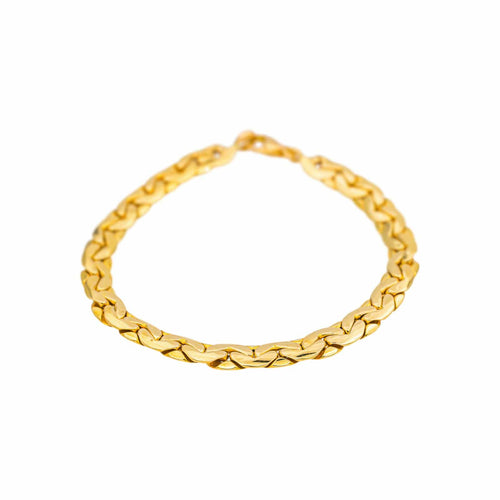 Bracelet Bracelet maille haricot en or jaune 58 Facettes 5763459CN
