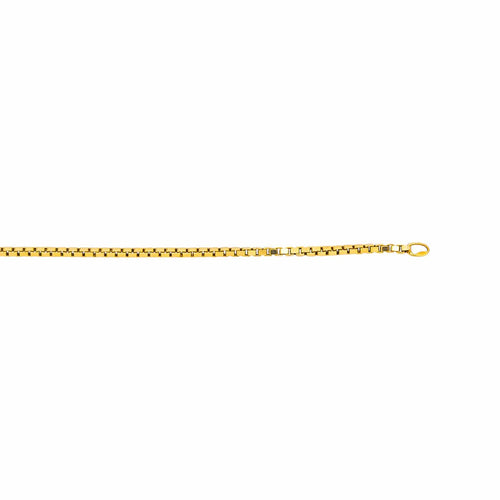 Collier Collier maille vénitienne en or jaune et blanc 58 Facettes 5774116CN