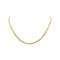Collier Collier maille miroir en or jaune, blanc et rose 58 Facettes 5777577CN