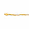 Collier Collier maille miroir en or jaune, blanc et rose 58 Facettes 5777577CN