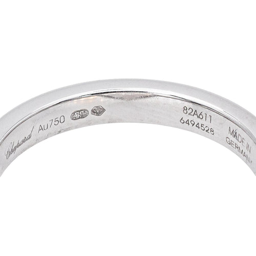Bague 54 Chopard Happy Diamonds Icons - Bague en or blanc et diamants 58 Facettes 5783957RV