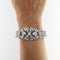 Bracelet Bracelet en platine avec diamants 58 Facettes G3970
