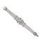 Bracelet Bracelet en platine avec diamants 58 Facettes G3970
