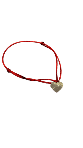 Bracelet Dinh Van - Bracelet cordon Cœur en or jaune 58 Facettes Bracelet 001