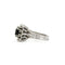 Bague en or blanc, tourmaline et diamants 58 Facettes 260036SP