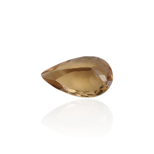 Pendentif Héliodore - Pierre goutte mixte du Brésil 3,53 ct 58 Facettes #26-117-BRBRGT