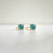 Boucles d'oreilles Single Tulip - Boucles d'oreilles en or 18 carats et tourmalines bleues 58 Facettes GER1335LB
