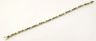 Bracelet Bracelet rivière en or jaune, saphirs et diamants 58 Facettes RIV-Saph-2335