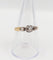 Bague 56.5 Bague solitaire antique en or rose 18k et diamant taille ancienne 58 Facettes A07438