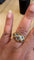 Bague 52 Bague en or jaune et aigue-marine 58 Facettes Bague 001