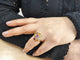 Bague 58 Bague Cocktail Tutti Frutti en or jaune 58 Facettes Bag-1953