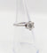Bague 51 Bague solitaire vintage en or blanc 14k et diamant 58 Facettes A07446
