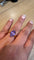 Bague 52 Bague en or jaune et améthyste poire 58 Facettes Bague 001