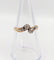 Bague 55 Bague toi et moi en or rose 18k et diamants 58 Facettes A07448