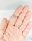 Bague 55 Bague toi et moi en or rose 18k et diamants 58 Facettes A07448