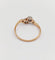 Bague 55 Bague toi et moi en or rose 18k et diamants 58 Facettes A07448