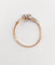 Bague 55 Bague toi et moi en or rose 18k et diamants 58 Facettes A07448