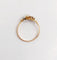 Bague 52 Bague toi et moi en or 18K, diamants taille rose et perle 58 Facettes A07450