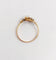 Bague 52 Bague toi et moi en or 18K, diamants taille rose et perle 58 Facettes A07450