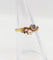 Bague 52 Bague toi et moi en or 18K, diamants taille rose et perle 58 Facettes A07450