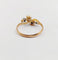Bague 52 Bague toi et moi en or 18K, diamants taille rose et perle 58 Facettes A07450