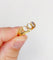 Bague 58 Bague jonc vintage en or 18k et pierres de lune 58 Facettes A07457