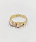 Bague 58 Bague jonc vintage en or 18k et pierres de lune 58 Facettes A07457