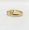 Bague 58 Bague jonc vintage en or 18k et pierres de lune 58 Facettes A07457