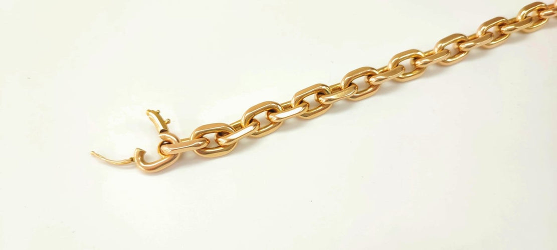 Bracelet Bracelet forçat en or massif 18K 58 Facettes Réf. : BRA.FORC.MASSIF.2240