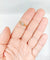 Bague 54 Bague solitaire antique en or rose 18k, platine et diamant 58 Facettes A07458