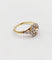 Bague 51 Bague marguerite antique en or 18k, platine, perle et diamants 58 Facettes A07460
