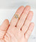 Bague 55.5 Bague toi et moi antique en or 18k et diamants taille rose 58 Facettes A07465