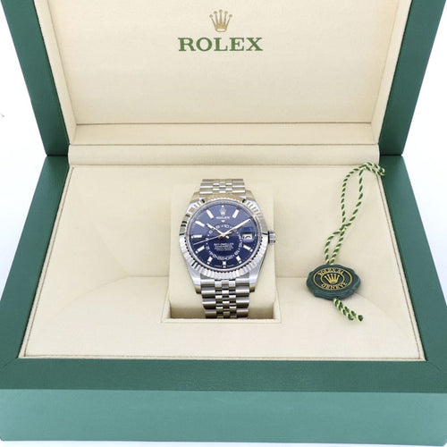 Montre Rolex Sky-Dweller - Montre en or blanc et acier 58 Facettes OC-68802087