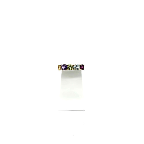 Bague 49 Bague en or jaune et pierres fines 58 Facettes Z15B51813