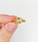 Bague 59 Bague Toi et Moi victorienne en or rose 18k 58 Facettes A07467