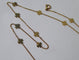 Collier Collier ras de cou Trèfles en or jaune 58 Facettes Collier
