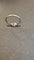 Bague 54 Bague en or blanc avec saphir et diamants 58 Facettes Bague 001