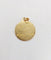Pendentif Augis - Pendentif médaille d'amour en or 18k, diamant et rubis 58 Facettes A07468