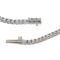 Collier Collier tennis - Collier en or blanc et diamants 58 Facettes G3974